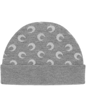 Marine Serre Beanies - Grigio