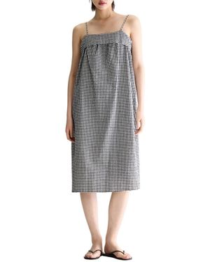 Bellerose Kleedjes ,Veelkleurig ,Katoen Tokyo Dress - Grijs