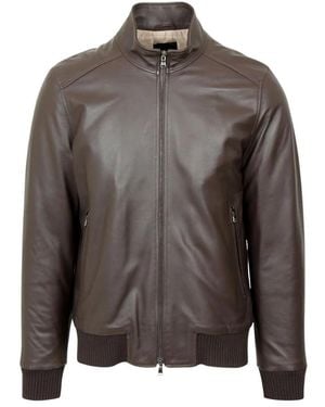 Barba Napoli Bomber Jackets - Gris