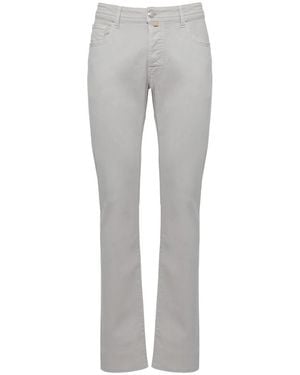Jacob Cohen Straight Trousers - Gris