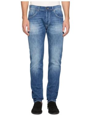 Dondup Slim Fit Jeans - Blue