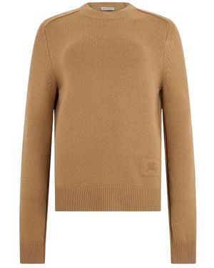 Burberry Constance Ronde Hals Trui - Bruin