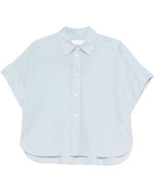 Closed Overhemden ,Blauw ,Turn-Up Shirt