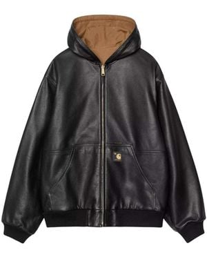 Carhartt Leather Jackets - Black