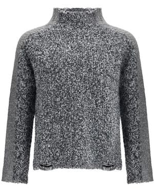 DIESEL Truien & Vesten ,Grijs ,Wol K-Erland Sweater