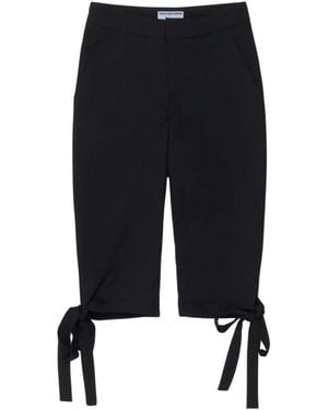 FIDAN NOVRUZOVA Cropped Trousers - Black
