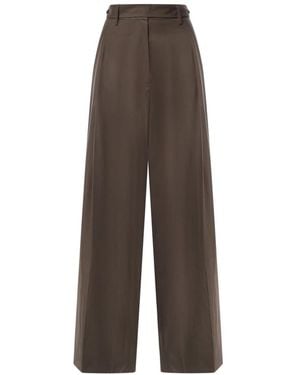Magda Butrym Wide Trousers - Marrone