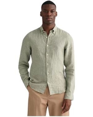 GANT Casual Shirts - Green