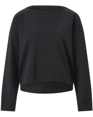 DRYKORN Oversized Langarmshirt Yene - Schwarz