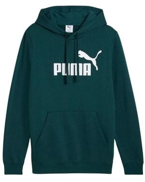 PUMA Hoodies & Sweatvesten ,Groen ,Felpa Con Cappuccio