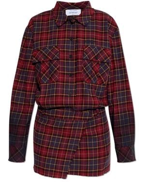 Off-White c/o Virgil Abloh Shirt Dresses - Red