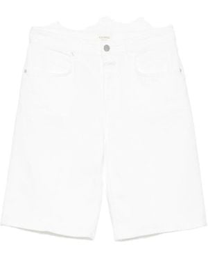 Closed Denim Shorts - White