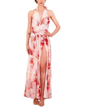 Babylon Floral Maxi Dress - Rot