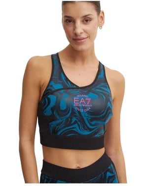EA7 Sleeveless Tops - Bleu