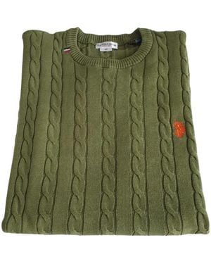 U.S. POLO ASSN. Round-Neck Knitwear - Green