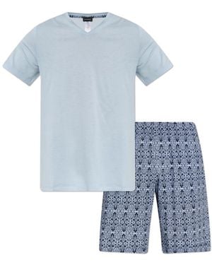 Hanro Pajamas - Blue