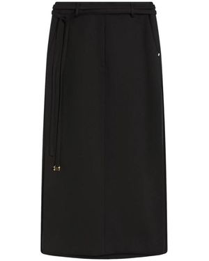 Sportmax Midi Skirts - Black