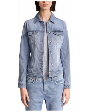 Salsa Jeans Jassen ,Blauw ,Denim Denim Jassen