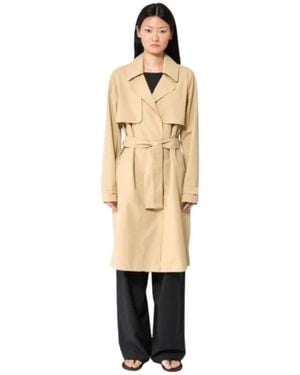 Tanta Trench Coats - Natural