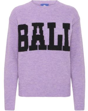Ball Round-Neck Knitwear - Morado