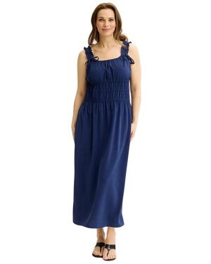 iN FRONT Midi Dresses - Azul