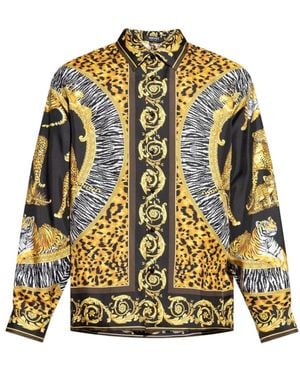 Versace Silk Shirt - Yellow