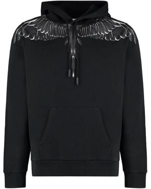 Marcelo Burlon Hoodies - Black
