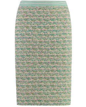 St. John Midi Skirts - Verde