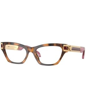 Versace Cat Eye Optisch Montuur - Bruin