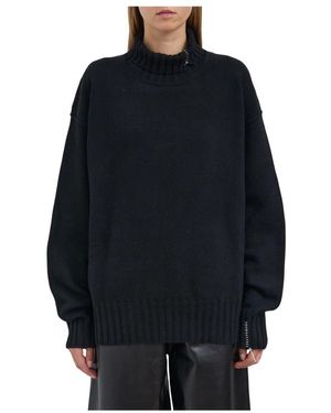 Isabel Benenato Cashmere Knitwear - Zwart