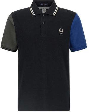 Comme des Garçons Piqué Polo Shirt Van Katoen - Zwart