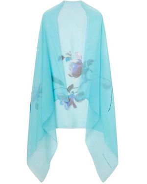 Ermanno Scervino Silky Scarves - Blue