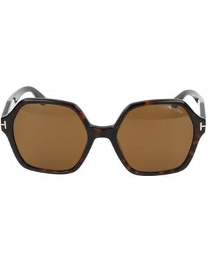 Tom Ford Stijlvolle Zonnebril - Bruin