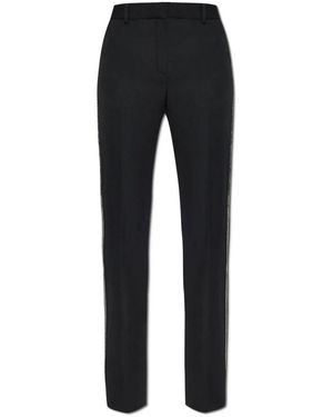 Versace Slim-Fit Trousers - Black