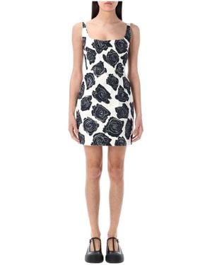 Marni Mini Dress Roses - Multicolour