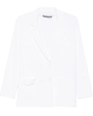 D.exterior Blazers - Blanc