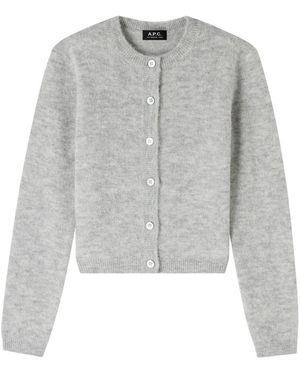 A.P.C. Cardigans - Grijs