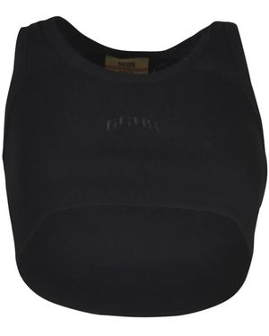 Gcds Sleeveless Tops - Negro