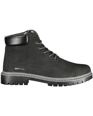 Gas Lace-Up Boots - Negro