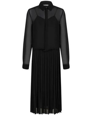 Ami Paris Shirt Dresses - Black
