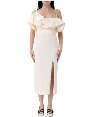 Hanita Midi Dresses - White