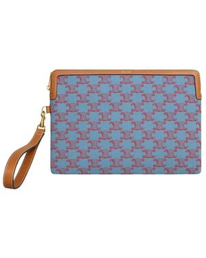 Celine Clutches - Blue