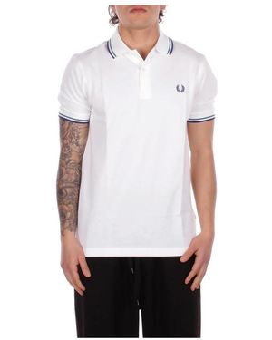 Fred Perry Tops ,Wit ,T-Shirts En Poloshirts