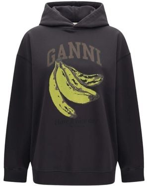 Ganni Hoodies - Azul