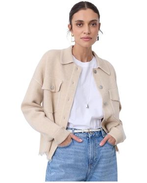 Not Shy Light Jackets - White