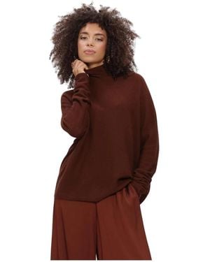 DRYKORN Truien & Vesten ,Bruin ,Liora Turtleneck