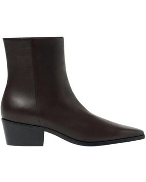 SCAROSSO Cowboy & Biker Boots - Brown