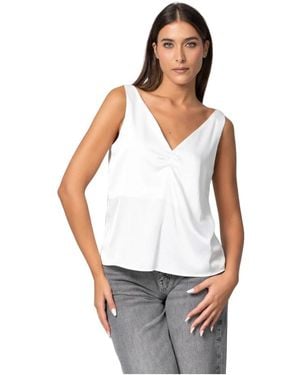 Kocca Sleeveless Tops - White