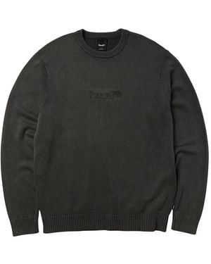 Huf Pacific Wash Embossed Crewneck - Zwart