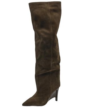 Jeffrey Campbell Selwyn Overknee-Stiefel - Braun